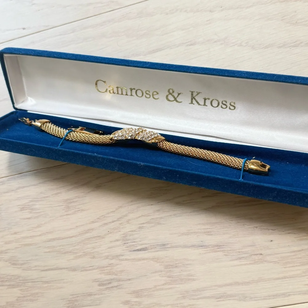 Camrose & Kross Gold Bracelet - New! - Picture 3 of 5